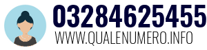 Numero di telefono 03284625455 03284625455