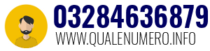 Numero di telefono 03284636879 03284636879