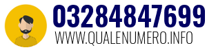 Numero di telefono 03284847699 03284847699