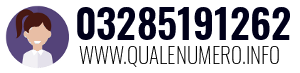 Numero di telefono 03285191262 03285191262