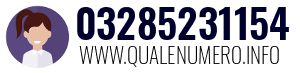 Numero di telefono 03285231154 03285231154