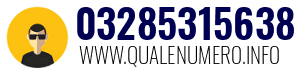 Numero di telefono 03285315638 03285315638