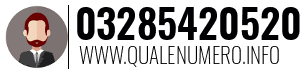 Numero di telefono 03285420520 03285420520