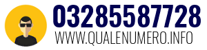 Numero di telefono 03285587728 03285587728