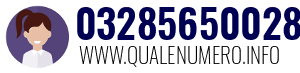 Numero di telefono 03285650028 03285650028