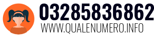 Numero di telefono 03285836862 03285836862