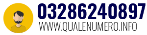 Numero di telefono 03286240897 03286240897