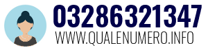 Numero di telefono 03286321347 03286321347