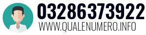 Numero di telefono 03286373922 03286373922
