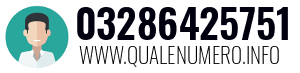 Numero di telefono 03286425751 03286425751