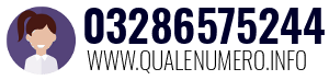 Numero di telefono 03286575244 03286575244