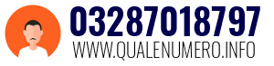 Numero di telefono 03287018797 03287018797