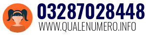 Numero di telefono 03287028448 03287028448