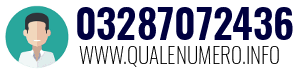 Numero di telefono 03287072436 03287072436