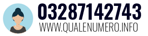 Numero di telefono 03287142743 03287142743