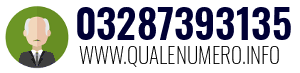 Numero di telefono 03287393135 03287393135