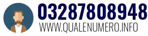Numero di telefono 03287808948 03287808948