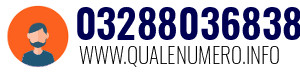 Numero di telefono 03288036838 03288036838