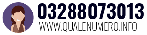 Numero di telefono 03288073013 03288073013