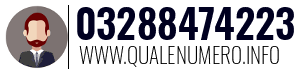 Numero di telefono 03288474223 03288474223
