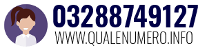 Numero di telefono 03288749127 03288749127