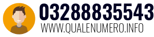Numero di telefono 03288835543 03288835543