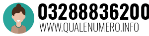 Numero di telefono 03288836200 03288836200