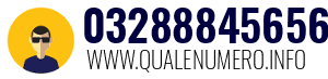 Numero di telefono 03288845656 03288845656