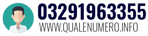 Numero di telefono 03291963355 03291963355
