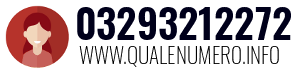 Numero di telefono 03293212272 03293212272