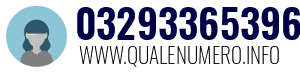Numero di telefono 03293365396 03293365396