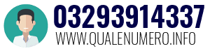 Numero di telefono 03293914337 03293914337