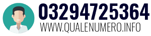 Numero di telefono 03294725364 03294725364