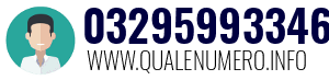 Numero di telefono 03295993346 03295993346
