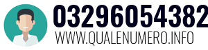 Numero di telefono 03296054382 03296054382