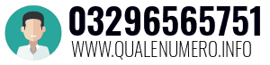 Numero di telefono 03296565751 03296565751