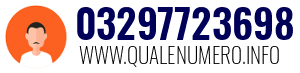 Numero di telefono 03297723698 03297723698