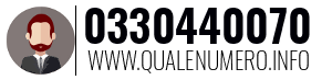 Numero di telefono 0330440070 0330440070