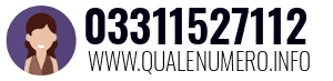 Numero di telefono 03311527112 03311527112