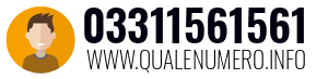 Numero di telefono 03311561561 03311561561