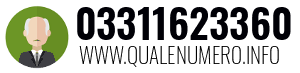 Numero di telefono 03311623360 03311623360