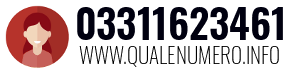 Numero di telefono 03311623461 03311623461