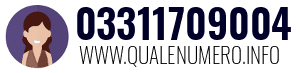Numero di telefono 03311709004 03311709004