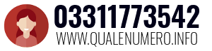 Numero di telefono 03311773542 03311773542