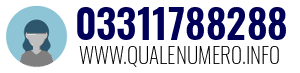Numero di telefono 03311788288 03311788288