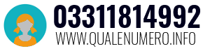 Numero di telefono 03311814992 03311814992