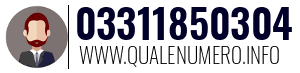 Numero di telefono 03311850304 03311850304