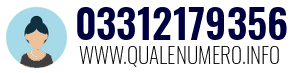 Numero di telefono 03312179356 03312179356