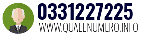 Numero di telefono 0331227225 0331227225