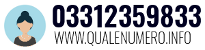 Numero di telefono 03312359833 03312359833